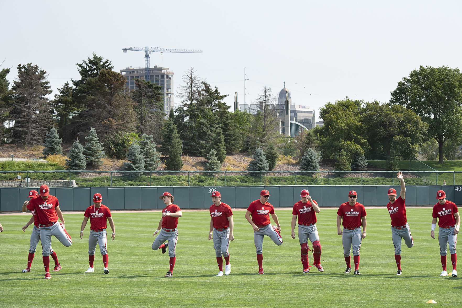 NU baseball practice, 9.7